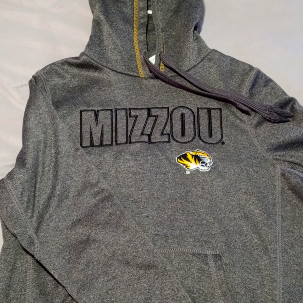 Grey Mizzou. Hoodie